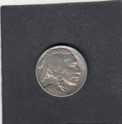 Beschrijving: 5 Cent BUFFALO